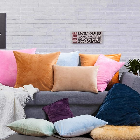 22x22 Cushion Cases Soft and Luxury Pillow Covers - Picture 5 of 5